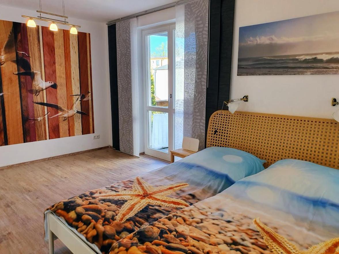 Ferienwohnung Achtern Diek, Inklusive Strandkorb Und Stellplatz Rostock Exteriör bild